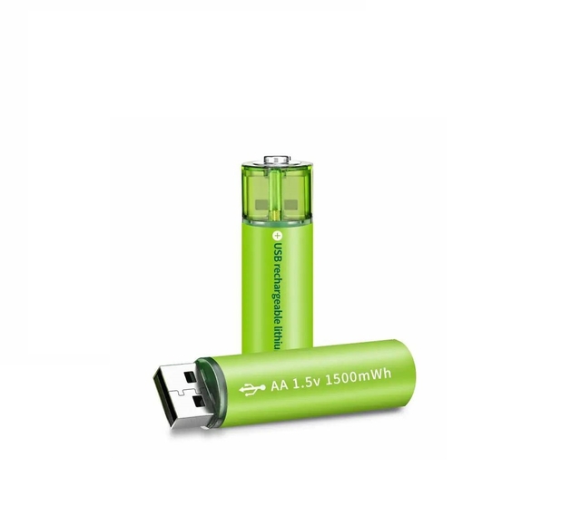 BATERIA AA RECARGABLE CON USB