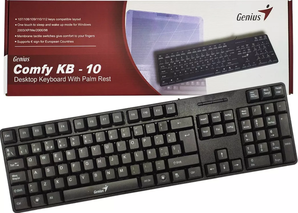 TECLADO GENIUS KB-10
