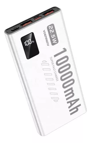 POWERBANK VDENMENV DP43 CARGA RAPIDA 10000mAh