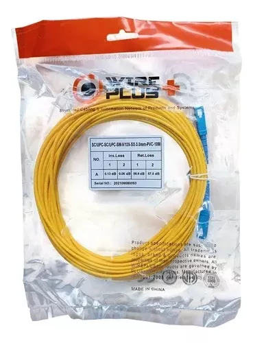 PATCH CORD UPC AZUL 10 METROS WIREPLUS