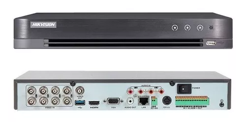 DVR 8 CANALES TURBO HD 8MP + 4IP AcuSense iDS-7208HUHI-M1/S/4A+8/4ALM HIKVISION