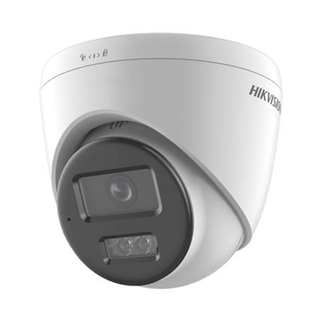 CAMARA DOMO IP 4 MEGAPIXEL DS-2CD1343G2-LIU LENTE 2.8MM DUAL LIGHT/MICROFONO/ANTIVANDALICO IK08 ACUSENSE Hikvision