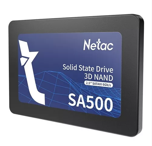 DISCO DURO SOLIDO NETAC 480GB SSD 2.5" SATA III 6BS/S 3D NAND