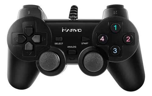 CONTROL MARVO GT-006BK USB 2.0 PC COMPATIBLE