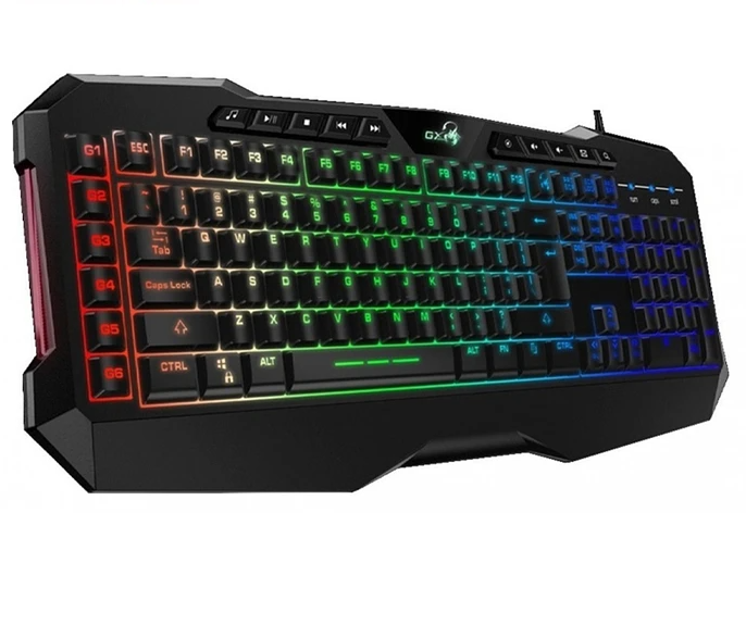 TECLADO GAMING USB GENIUS SCORPION K11 PRO/BLK RGB