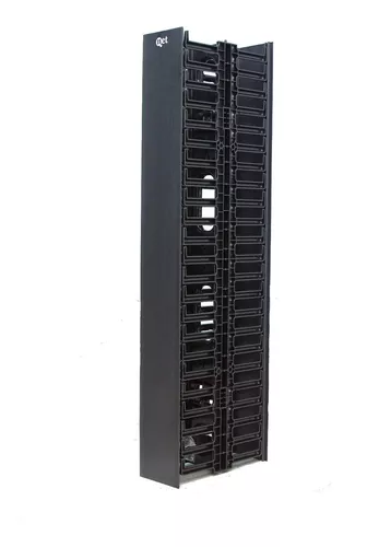 ORGANIZADOR VERTICAL FRENTE Y ATRAS 80MMX160MM 1MT QNET QNET-OV-1M