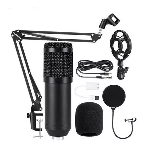 MICROFONO PROFESIONAL BM-800 + V8 CON CONDENSADOR