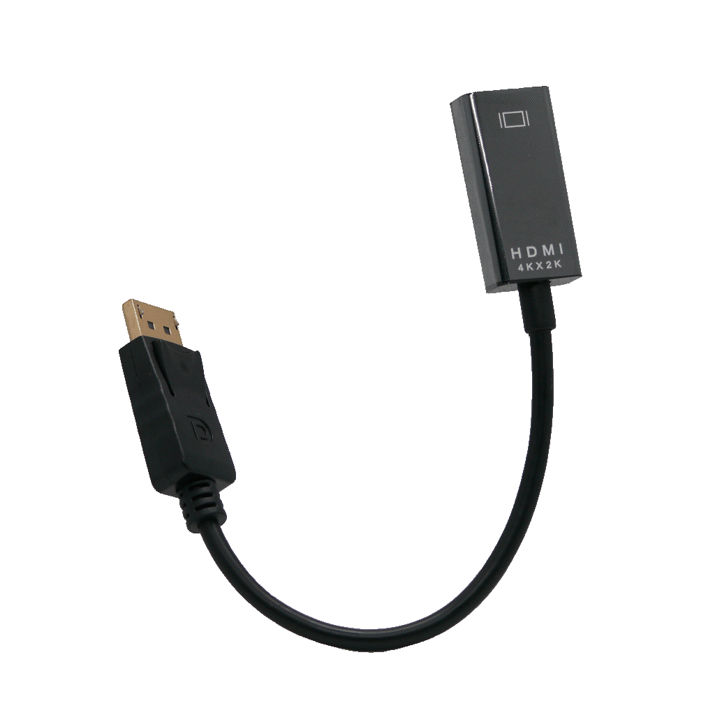 ADAPTADOR DISPLAYPORT (M) A HDMI (H) SPIDERTEC 4K 30HZ SPI-A41