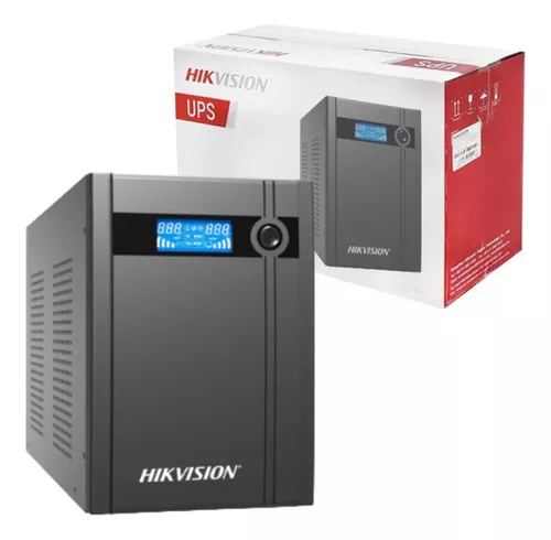 UPS DE 2000-x VA 1200W DS-UPS2000-x(O-STD)/US HIKVISION PROTECCION CONTRA SOBRECARGA Y DESCARGA