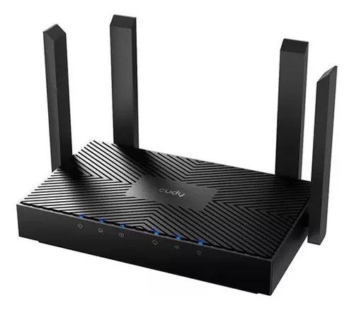 ROUTER AX1500 PUERTOS GIGABIT WIFI6 4 ANTENAS WR1500 CUDY
