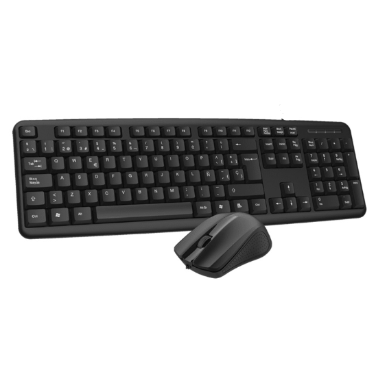 COMBO TECLADO MOUSE 2 EN 1 FLEXIFOCUS-275 AO-KB-1001-SZ INALAMBRICO
