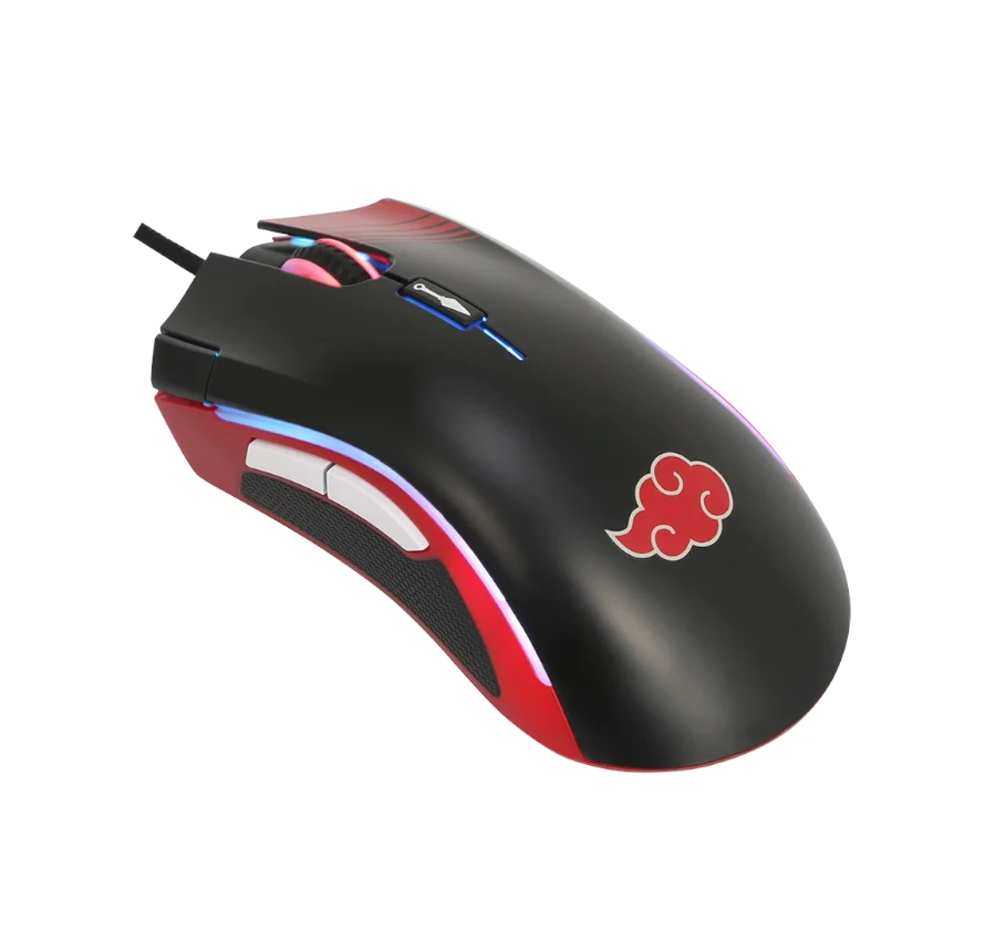 MOUSE NARUTO CHECKPOINT MX-200 AKATSUKI10000DPI WIRELESS RGB NA-MS-1002