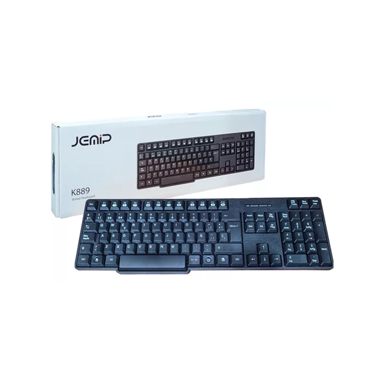 TECLADO JEMIP K889/USB/ESP