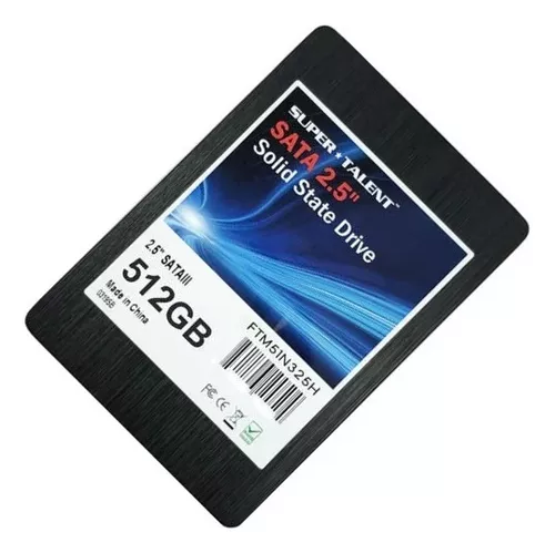 DISCO SOLIDO SUPER TALENT 512GB 2.5 SATA FTM51N325H