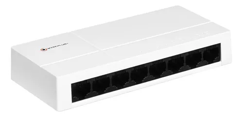 SWITCH DE ESCRITORIO 8 PUERTOS GIGA 10/100/1000 WIREPLUS EP-1008G