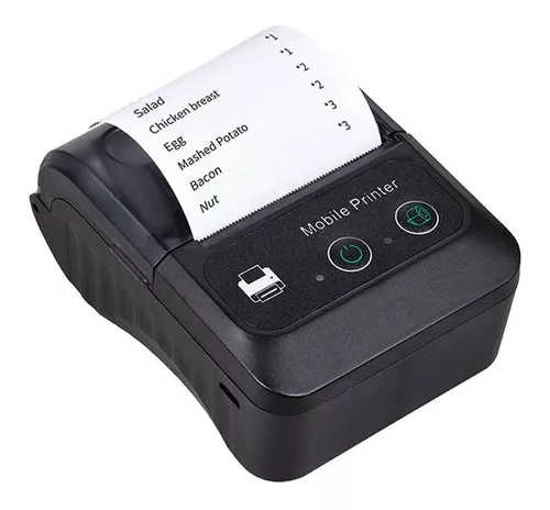 IMPRESORA TICKERA TERMICA, ROLLO 58MM BLUETOOTH MOBILE M95804