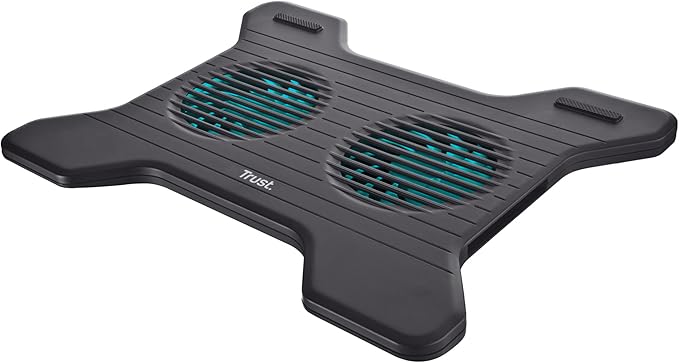 BASE PARA NOTEBOOK TRUST CON DOS VENTILADORES 17805