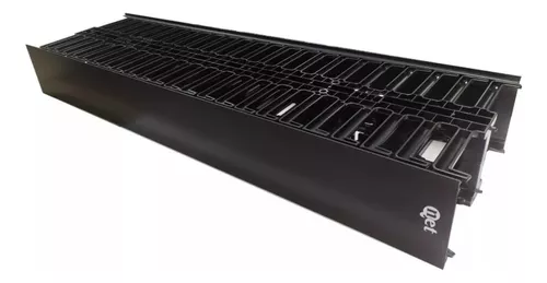 ORGANIZADOR VERTICAL 22RU FRENTE 4"X5" ATRAS 4"X5" QNET-VCMP22 125MM X 306MM X 1054MM