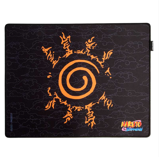 MOUSE PAD GAMING NARUTO CHECKPOINT LEAF NINJA 44x35CM NEGRO NA-MP-1005