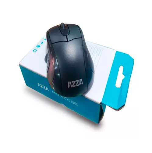 MOUSE AZZA OPTICAL 1000DPI / 3 BOTONES USB MSAZ-M257