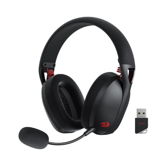 AUDIFONO IRE PRO REDRAGON TRI-MODE (CABLE TIPO C, BLUETOOTH Y WIFI 2,4 HZ) SONIDO ENVOLVENTE 7.1 H848