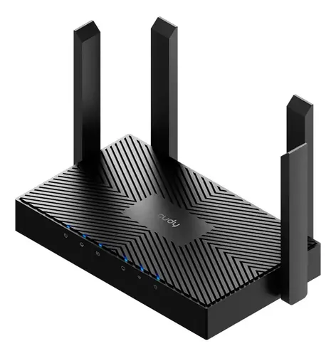 ROUTER CUDY WR3000 WIFI 6 AX3000 DUAL BAND 4 PUERTOS GIGABIT 4 ANTENAS 1WAN LAN 1000/100/10