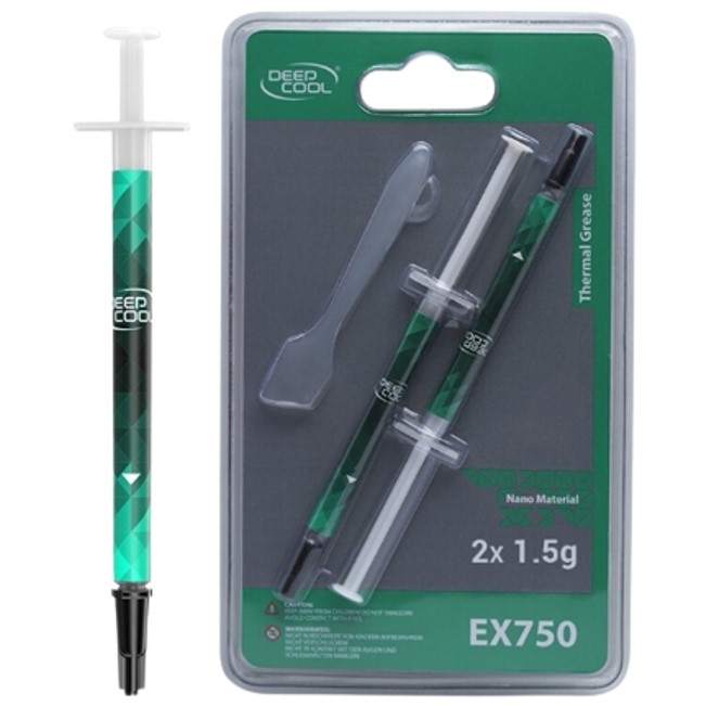 PASTA TERMICA DEEPCOOL EX750 3 GRAMOS R-EX750-GY030C-G-1