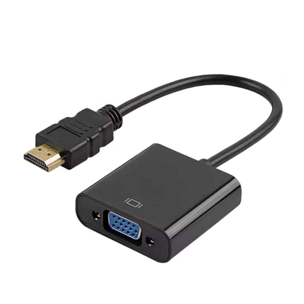 CONVERTIDOR HDMI INPUT(M) A VGA (H)