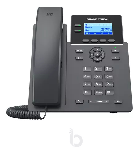 TELEFONO IP ESENCIAL DE 2 LINEAS GRP2602G GRANDSTREAM