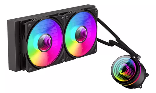 ENFRIADOR LIQUIDO GAMEMAX ICE CHILL 240 ARGB/ 4 PINES / FULL COMPATIBLE INTEL - AMD