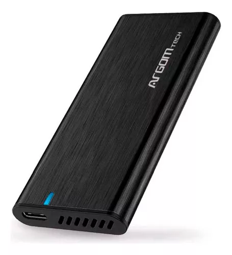 CAJA DISCO EXTERNO ARGOM SSD M.2 NVME PCI-E/ TYPE C - USB3.0 10Gbps ARG-AC-1038
