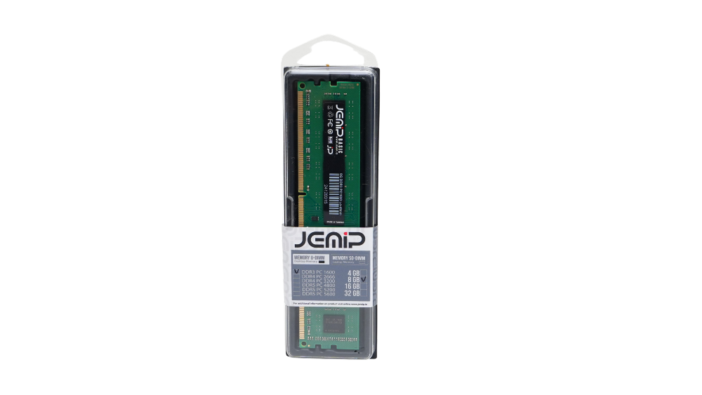 MEMORIA RAM JEMIP 8GB DDR3 1600MHZ UDIMM P/C