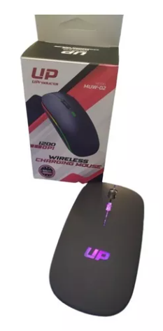 MOUSE 3D 1200 DPI INALAMBRICO USB MUW-02