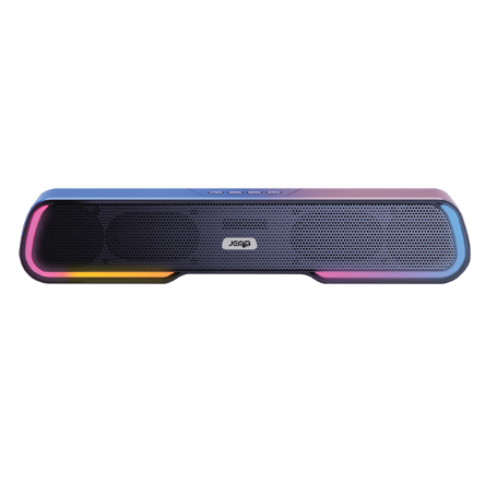 CORNETAS JEMIP GAMING G-BAR ONE JP-SB910L RGB 5watts 
