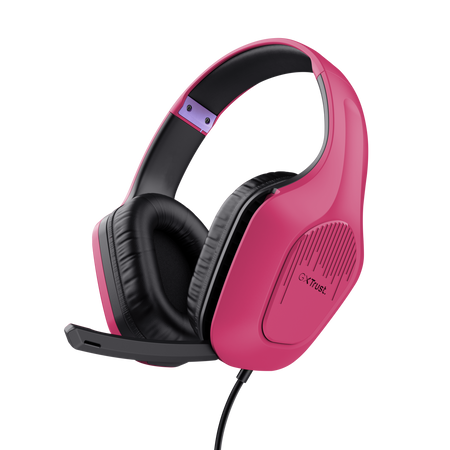 AUDIFONO TRUST GXT 415P ZIROX PARA PC ROSADO 24992