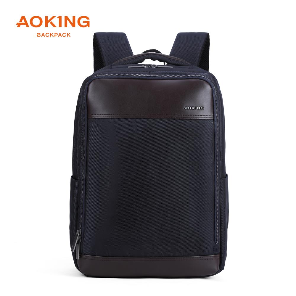 MORRAL EJECUTIVO PORTA LAPTOP 15.6" AOKING SN2120NAV POLIESTER NAVY