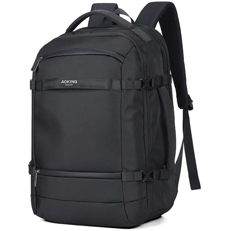 MORRAL EJECUTIVO PORTA LAPTOP 15.6" AOKING SN3061-20 POLYESTER NEGRO