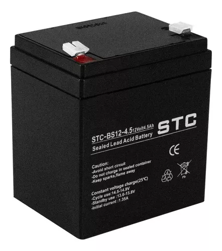 BATERIA SELLADA 12V 4.5AH STC