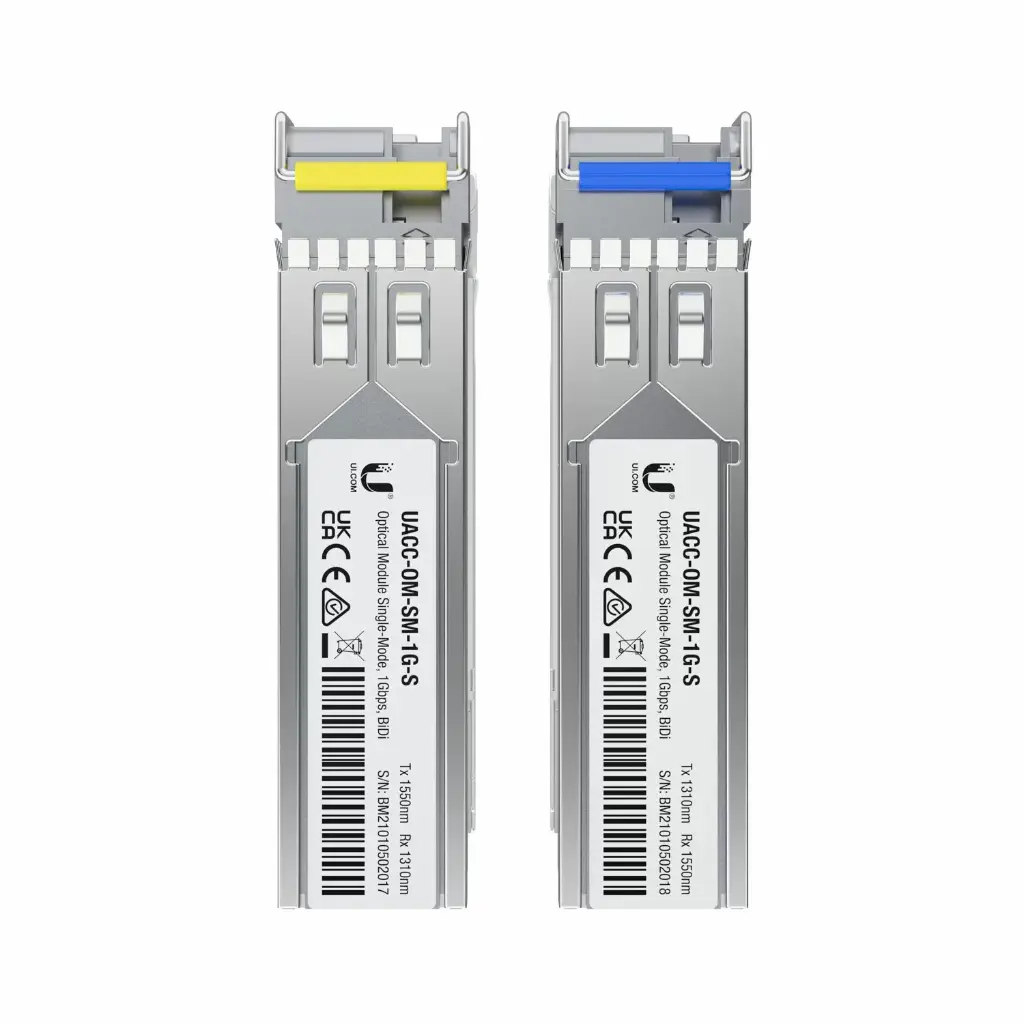 MODULO OPTICO Single-Mode Module 1Gbps BiDi 20 PACK UACC-OM-SM-1G-S-20