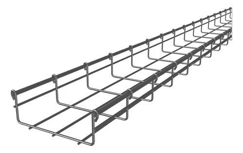 ESCALERILLA TIPO MALLA DE 54mmx10cmx3mts ACABADO ELECTROZINCADO DE 20 MICRAS DE ZINC WB54/100EZ