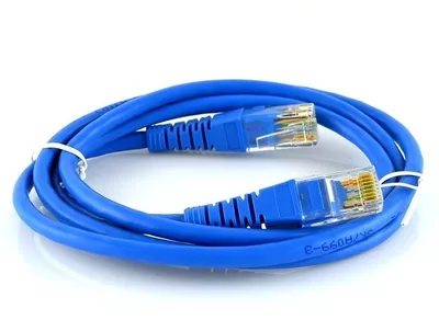 PATCH CORD CAT6 3MTS AZUL 100% COBRE QNET QNET6PC3B-100%CU