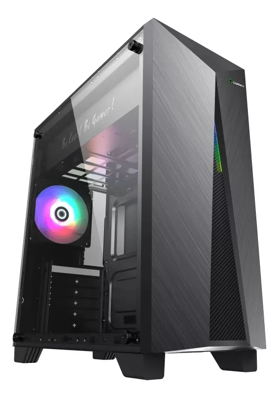 CASE GAMEMAX GAMING NOVA N6 ATX NEGRO USB LATERAL VIDRIO USB 3.0 1 HD AUDIO FAN REAR ARGB