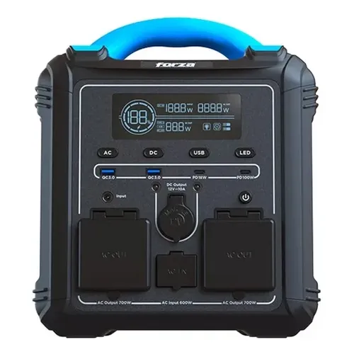 FORZA TITAN 700W GENERADOR ELECTRICO PORTATIL FPPT700 AC 110/120V 2AC/8DC 3.75V 