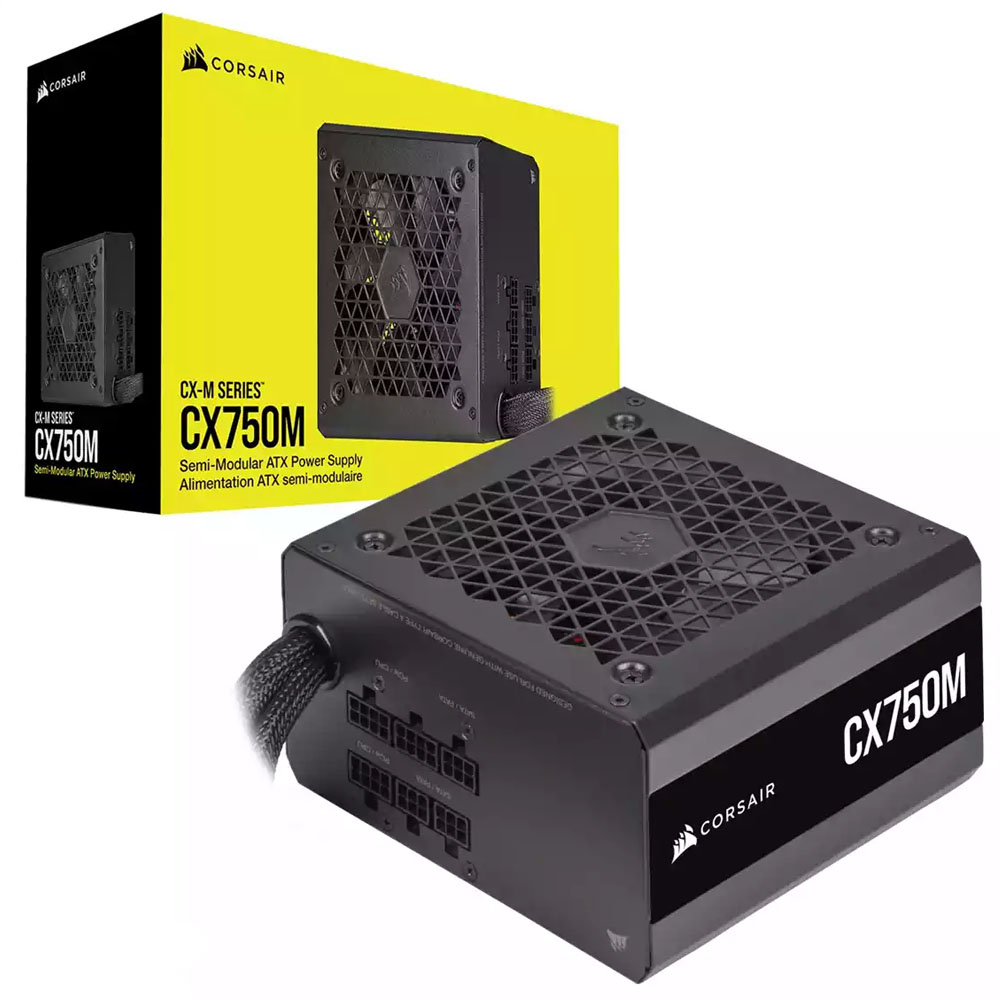 FUENTE DE PODER CORSAIR CX-M SERIES CX740M SEMI-MODULAR ATX