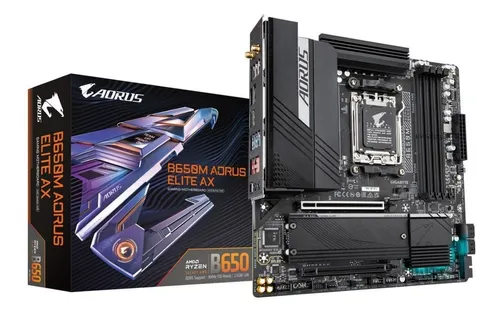 TARJETA MADRE AORUS GAMING ELITE AX B650 SOCKET AM5 rev 1.2 ATX/RTL8852CE