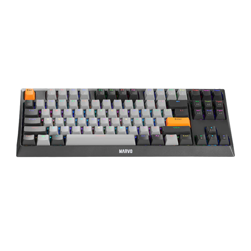 TECLADO MARVO KG980B SP-B Wired Gamig keyboard