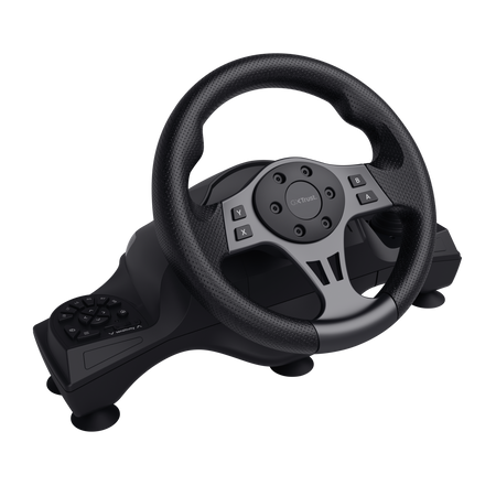 VOLANTE Y PEDALERA CON SOPORTE TRUST GXT 289 MOVI MULTIPLATAFORMA 25122