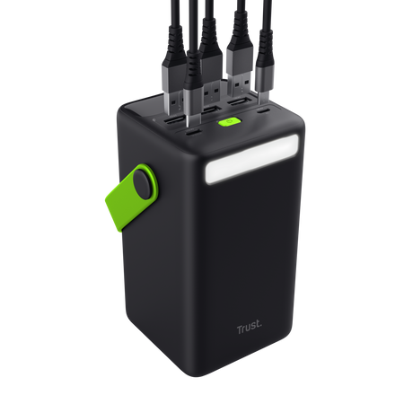POWERBANK TRUST REDOH XXL 50K 50000MAH 18W 4 PUERTOS USB 25196