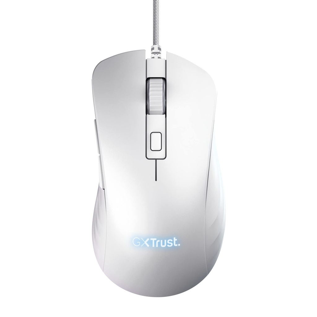 MOUSE TRUST GXT 924 YBAR+ 25000DPI RGB 24891 BLANCO