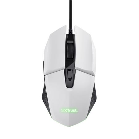 MOUSE TRUST GXT 109W FELOX RGB BLANCO MAX 6400 DPI 25066
